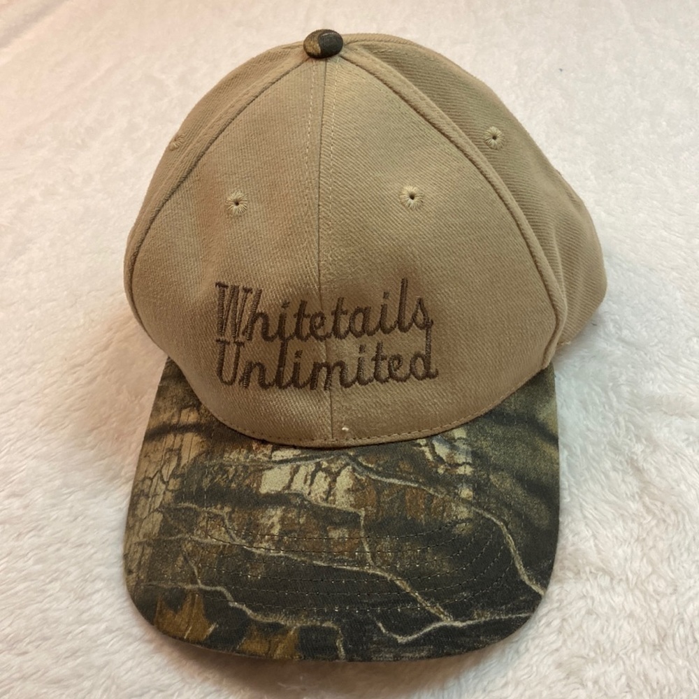Whitetails Unlimited Ball-cap Trucker Hat Camo OS